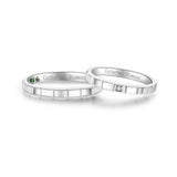 Feerie Porte Wedding Band Pair FP933