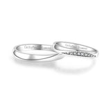 Feerie Porte Wedding Band Pair FP935