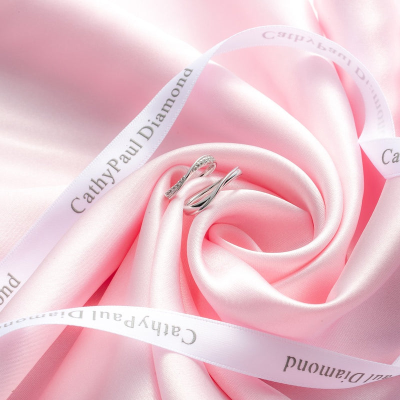 Feerie Porte Wedding Band Pair FP936