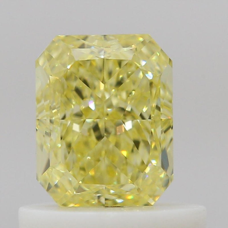 GIA 彩鑽 黃鑽 0.72ct Fancy Intense Yellow