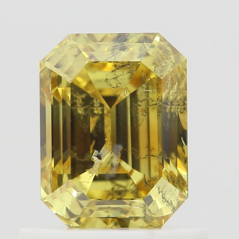 GIA 彩鑽 黃鑽 1.01ct Fancy Deep Yellow