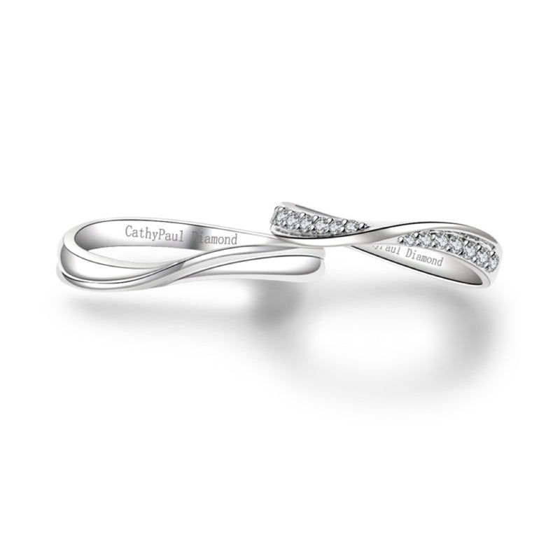 Feerie Porte 結婚對戒 FP936-