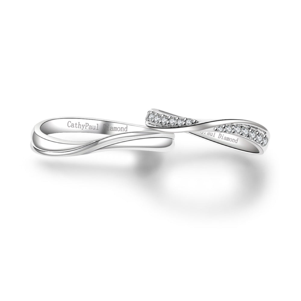 Feerie Porte 結婚對戒 FP936-