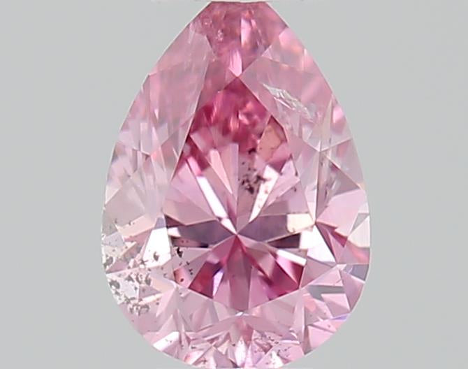 0.17ct 4PP Pear Argyle Pink Diamond 360° video