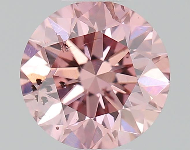 0.28ct 4PR Round Argyle Pink Diamond 360° video