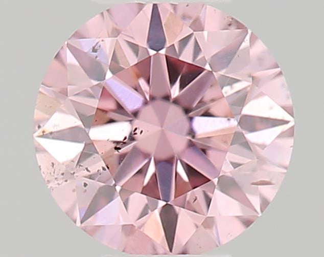 0.18ct 5PR Round Argyle Pink Diamond 360° video