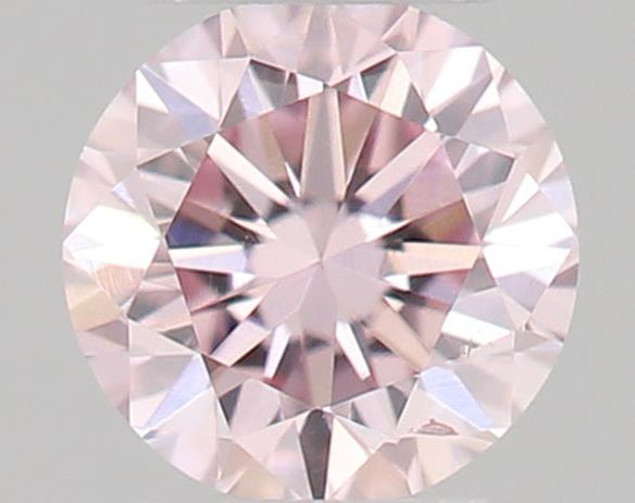 0.08ct 7P Round Argyle Pink Diamond 360° video