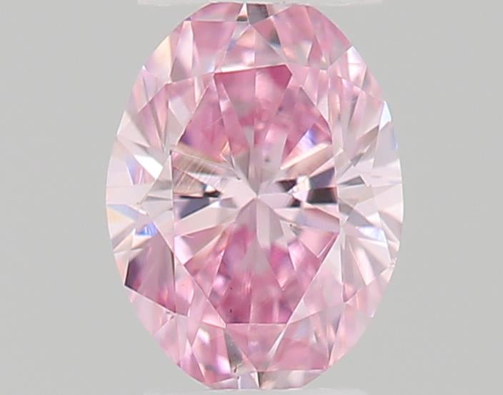 0.08ct 6PP Oval Argyle Pink Diamond 360° video