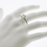 18K Emerald Cut Diamond Ring Setting R3251