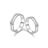 18K German Wedding Band Pair RM003