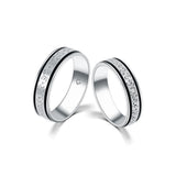 18K German Wedding Band Pair RM010