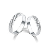 18K German Wedding Band Pair RM015