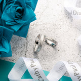 18K German Wedding Band Pair RM017