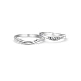 Sonare Wedding Band Pair SN-529353504749