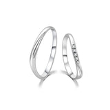 Sonare Wedding Band Pair SN-529353504749