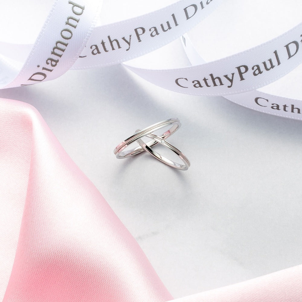 Timeless Ones Wedding Band Pair TO001