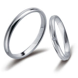 Timeless Ones Wedding Band Pair TO002