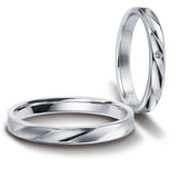 Timeless Ones Wedding Band Pair TO003