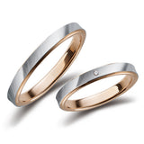 Timeless Ones Wedding Band Pair TO007