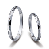 Timeless Ones Wedding Band Pair TO008
