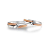 18K Wedding Band Pair YR7551-YR7552