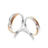 18K Wedding Band Pair YR7551-YR7552