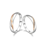 18K Wedding Band Pair YR7829-YR7830