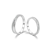 18K Wedding Band Pair YR7881-YR7882
