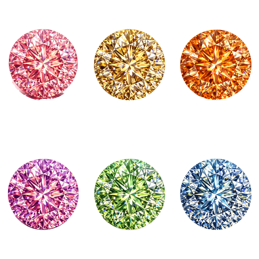 All Fancy Colour Diamonds