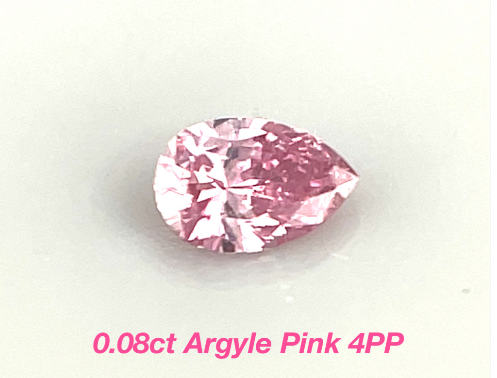 Argyle Pink 0.08ct